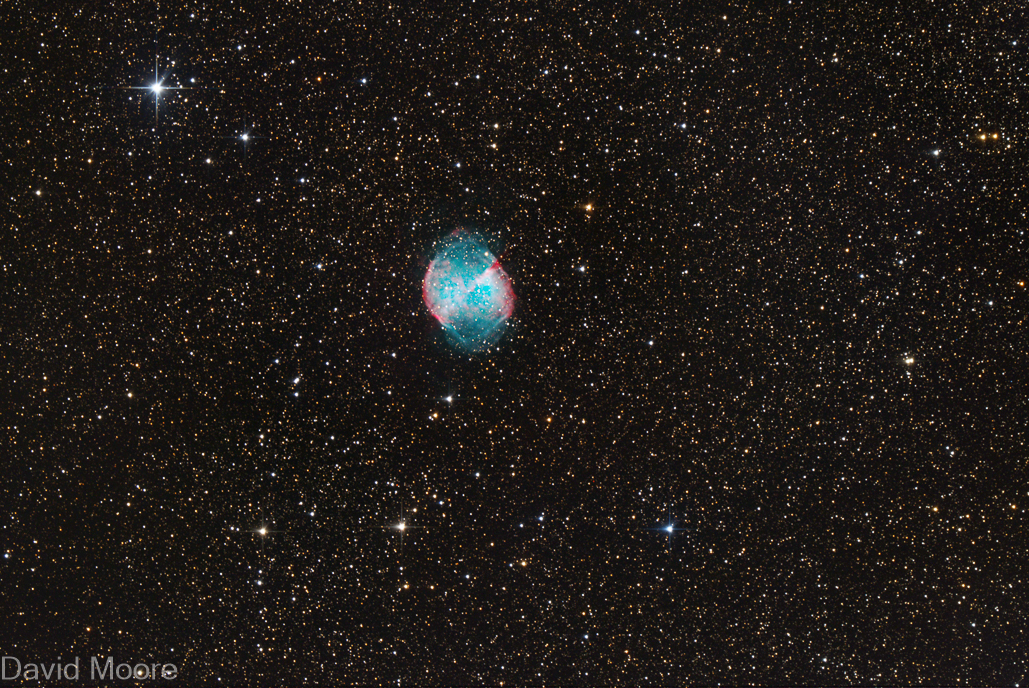 M27 The Dumbbell nebula