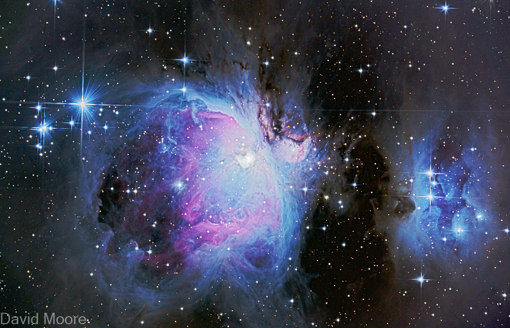 M42 The Orion and Running Man Nebulae