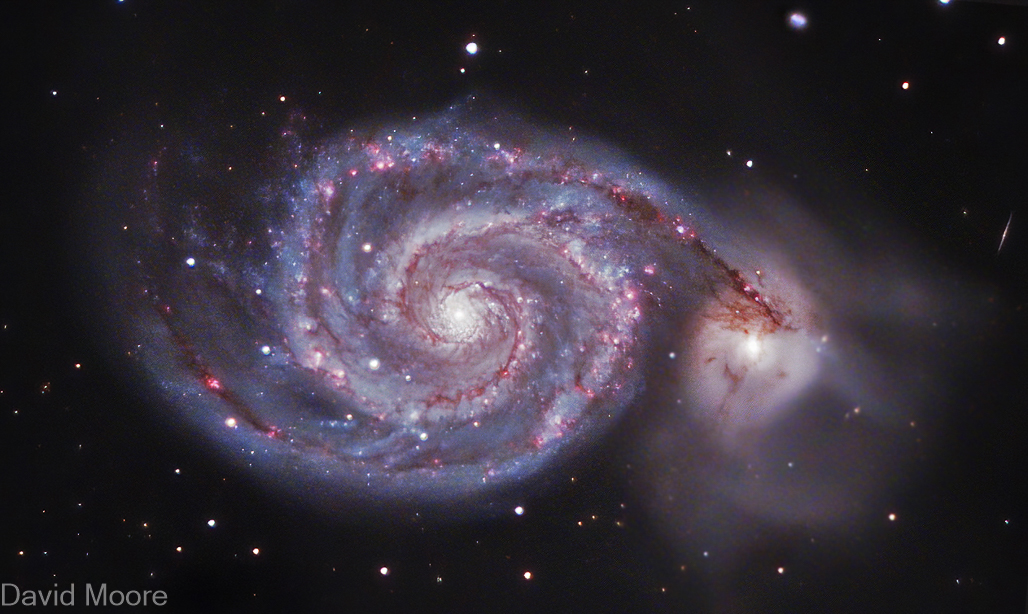 M51 The Whirlpool Galaxy